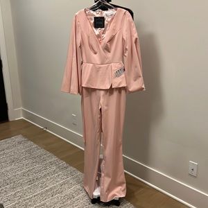 Ieena for MacDuggal Long Sleeve Pant Suit